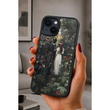 BG AKSESUAR iPhone 14 Plus Uyumlu Romantikşövalye Desenli Kamera Korumalı Darbelere Dayanıklı Kılıf