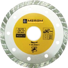 Meşem Granit Mermer Kesici Elmas Testere 180 mm ( Lisinya )