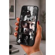 BG AKSESUAR iPhone 16 Uyumlu Devrim Desenli Kamera Korumalı Darbelere Dayanıklı Kılıf