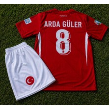 Candy Cup Yeni Sezon 2025/2026 Arda Çocuk Forması Kırmızı 2li Set