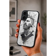BG AKSESUAR iPhone 17 Uyumlu Sakallı Desenli Kamera Korumalı Darbelere Dayanıklı Kılıf