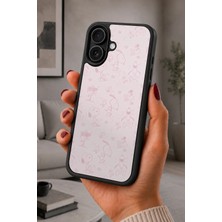 BG AKSESUAR iPhone 16 Uyumlu Snoopy Desenli Kamera Korumalı Darbelere Dayanıklı Kılıf