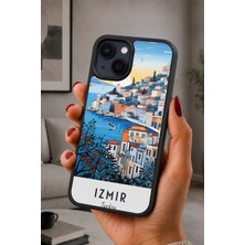 BG AKSESUAR iPhone 15 Uyumlu Izmir Desenli Kamera Korumalı Darbelere Dayanıklı Kılıf