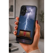 BG AKSESUAR iPhone 16 Uyumlu Anıtkabir Desenli Kamera Korumalı Darbelere Dayanıklı Kılıf