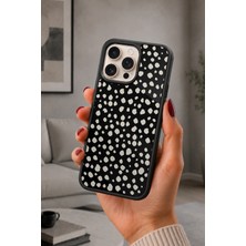 BG AKSESUAR iPhone 16 Pro Max Uyumlu Konfeti Desenli Kamera Korumalı Darbelere Dayanıklı Kılıf