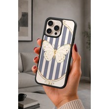BG AKSESUAR iPhone 16 Pro Max Uyumlu Kanat Desenli Kamera Korumalı Darbelere Dayanıklı Kılıf