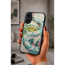 BG AKSESUAR iPhone 17 Uyumlu Egzotik Desenli Kamera Korumalı Darbelere Dayanıklı Kılıf