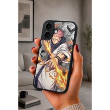 BG AKSESUAR iPhone 17 Uyumlu Ryomen Desenli Kamera Korumalı Darbelere Dayanıklı Kılıf