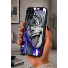 BG AKSESUAR iPhone 16 Uyumlu Cursedpixel Desenli Kamera Korumalı Darbelere Dayanıklı Kılıf