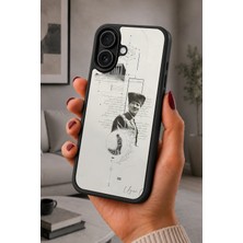 BG AKSESUAR iPhone 16 Uyumlu Komutan Desenli Kamera Korumalı Darbelere Dayanıklı Kılıf