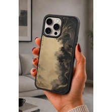 BG AKSESUAR iPhone 14 Pro Uyumlu Ejderhasanatı Desenli Kamera Korumalı Darbelere Dayanıklı Kılıf