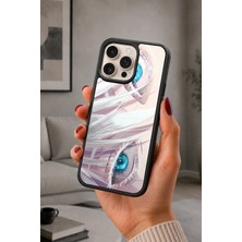 BG AKSESUAR iPhone 16 Pro Max Uyumlu Sixeyes Desenli Kamera Korumalı Darbelere Dayanıklı Kılıf