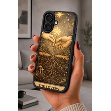 BG AKSESUAR iPhone 16 Uyumlu Aşıklar Desenli Kamera Korumalı Darbelere Dayanıklı Kılıf