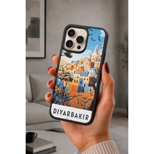 BG AKSESUAR iPhone 16 Pro Uyumlu Amed Desenli Kamera Korumalı Darbelere Dayanıklı Kılıf
