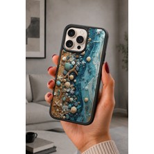BG AKSESUAR iPhone 16 Pro Uyumlu Kabuk Desenli Kamera Korumalı Darbelere Dayanıklı Kılıf