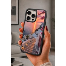 BG AKSESUAR iPhone 14 Pro Uyumlu Italia Desenli Kamera Korumalı Darbelere Dayanıklı Kılıf