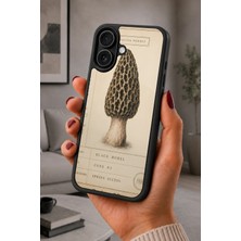 BG AKSESUAR iPhone 16 Uyumlu Morel Desenli Kamera Korumalı Darbelere Dayanıklı Kılıf
