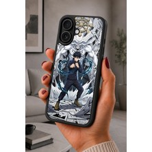 BG AKSESUAR iPhone 16 Uyumlu Gölge Desenli Kamera Korumalı Darbelere Dayanıklı Kılıf