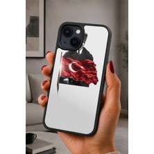 BG AKSESUAR iPhone 14 Plus Uyumlu Türk Desenli Kamera Korumalı Darbelere Dayanıklı Kılıf