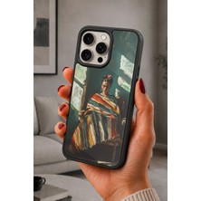 BG AKSESUAR iPhone 14 Pro Uyumlu Sanat Desenli Kamera Korumalı Darbelere Dayanıklı Kılıf