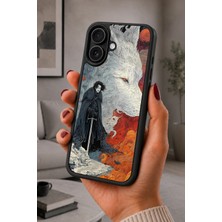BG AKSESUAR iPhone 16 Uyumlu Stark Desenli Kamera Korumalı Darbelere Dayanıklı Kılıf
