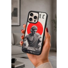 BG AKSESUAR iPhone 16 Pro Max Uyumlu Dj Desenli Kamera Korumalı Darbelere Dayanıklı Kılıf