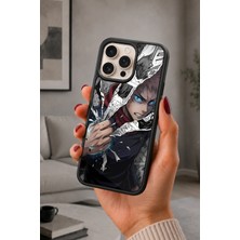 BG AKSESUAR iPhone 16 Pro Uyumlu Enerji Desenli Kamera Korumalı Darbelere Dayanıklı Kılıf