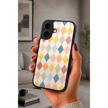BG AKSESUAR iPhone 17 Uyumlu Baklava Desenli Kamera Korumalı Darbelere Dayanıklı Kılıf