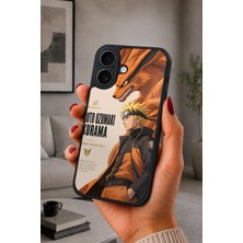 BG AKSESUAR iPhone 17 Uyumlu Naruto Desenli Kamera Korumalı Darbelere Dayanıklı Kılıf