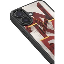 BG AKSESUAR iPhone 16 Uyumlu Başkenti Desenli Kamera Korumalı Darbelere Dayanıklı Kılıf