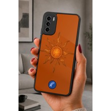 BG AKSESUAR Reeder S19 Max Pro S Uyumlu Güneşsembolü Desenli Kamera Korumalı Darbelere Dayanıklı Kılıf