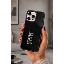 BG AKSESUAR iPhone 16 Pro Max Uyumlu Rutin Desenli Kamera Korumalı Darbelere Dayanıklı Kılıf