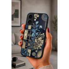 BG AKSESUAR iPhone 17 Uyumlu Yaprak Desenli Kamera Korumalı Darbelere Dayanıklı Kılıf