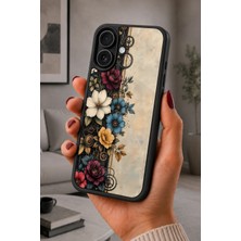 BG AKSESUAR iPhone 16 Uyumlu Steampunk Desenli Kamera Korumalı Darbelere Dayanıklı Kılıf
