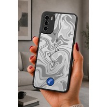 BG AKSESUAR Reeder S19 Max Pro S Uyumlu Mermerkalp Desenli Kamera Korumalı Darbelere Dayanıklı Kılıf