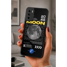 BG AKSESUAR Reeder S19 Max Pro S Uyumlu Moon Desenli Kamera Korumalı Darbelere Dayanıklı Kılıf