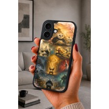 BG AKSESUAR iPhone 17 Uyumlu Dragonwarrior Desenli Kamera Korumalı Darbelere Dayanıklı Kılıf