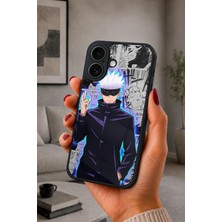 BG AKSESUAR iPhone 17 Uyumlu Jujutsu Desenli Kamera Korumalı Darbelere Dayanıklı Kılıf
