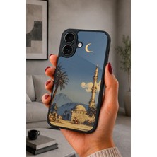 BG AKSESUAR iPhone 17 Uyumlu Minare Desenli Kamera Korumalı Darbelere Dayanıklı Kılıf