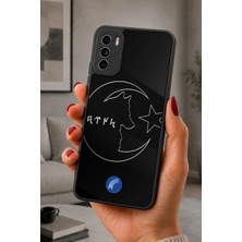 BG AKSESUAR Reeder S19 Max Pro S Uyumlu Bozkurt Desenli Kamera Korumalı Darbelere Dayanıklı Kılıf