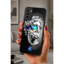 BG AKSESUAR Reeder S19 Max Pro S Uyumlu Klasik Desenli Kamera Korumalı Darbelere Dayanıklı Kılıf