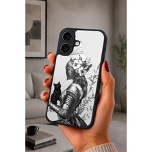 BG AKSESUAR iPhone 17 Uyumlu Şövalye Desenli Kamera Korumalı Darbelere Dayanıklı Kılıf