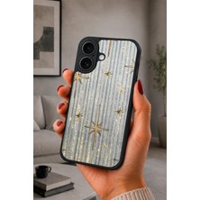 BG AKSESUAR iPhone 17 Uyumlu Parıltı Desenli Kamera Korumalı Darbelere Dayanıklı Kılıf