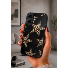 BG AKSESUAR iPhone 17 Uyumlu Starfall Desenli Kamera Korumalı Darbelere Dayanıklı Kılıf