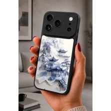 BG AKSESUAR iPhone 17 Pro Max Uyumlu Manzara Desenli Kamera Korumalı Darbelere Dayanıklı Kılıf