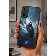 BG AKSESUAR Reeder S19 Max Pro S Uyumlu Sürat Desenli Kamera Korumalı Darbelere Dayanıklı Kılıf