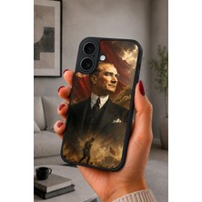 BG AKSESUAR iPhone 17 Uyumlu Asker Desenli Kamera Korumalı Darbelere Dayanıklı Kılıf