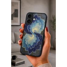 BG AKSESUAR iPhone 17 Uyumlu Galaksi Desenli Kamera Korumalı Darbelere Dayanıklı Kılıf