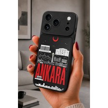 BG AKSESUAR iPhone 17 Pro Uyumlu Ayyıldız Desenli Kamera Korumalı Darbelere Dayanıklı Kılıf