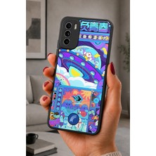 BG AKSESUAR Reeder S19 Max Pro S Uyumlu Yörünge Desenli Kamera Korumalı Darbelere Dayanıklı Kılıf